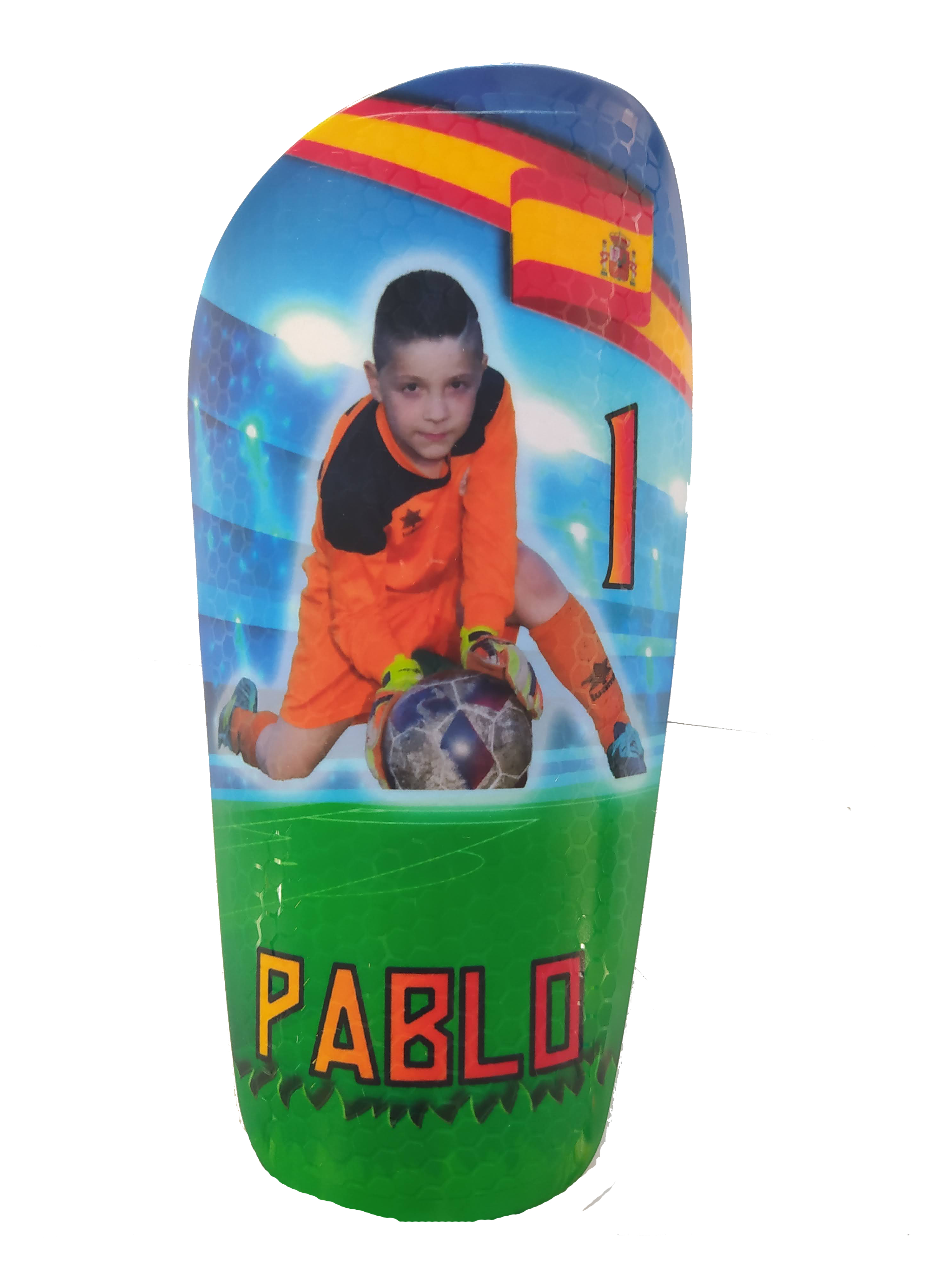 Espinilleras Personalizadas Premium ☎️ Futbol Sala Espinilleras  Personalizadas Niño - XS
